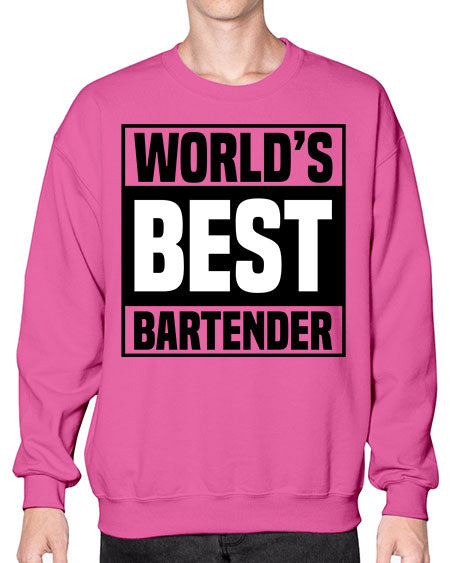 Worlds best Style 479# - bartender- Sweatshirt - Crew