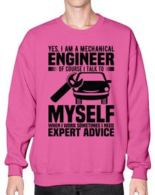 Yes I Am A Mechanical Style 1671# - engineer- Sweatshirt - Crew