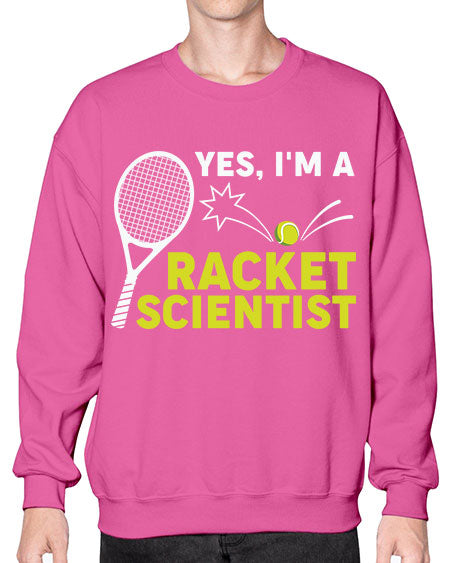 YesImARacketScientistScientistSkinite Scientist Skinite 1# - general science- Sweatshirt - Crew