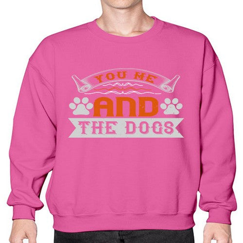 You Me and the Dogs Style 138# - dogs- Sweatshirt - Crew