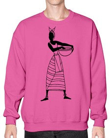 africanlady 87# - black girls or women- Sweatshirt - Crew