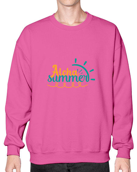 aloha summer Style 109# - summer- Sweatshirt - Crew