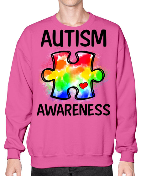 autism awareness - autism- Sweatshirt - Crew
