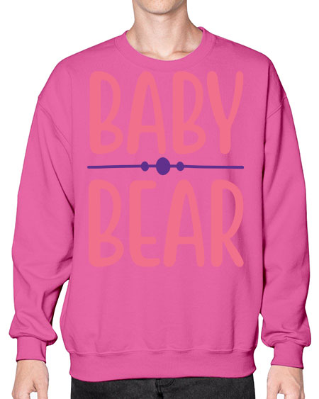 baby bear 15# - bears - animals- Sweatshirt - Crew
