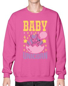 baby unicorn 18# - unicorn- Sweatshirt - Crew