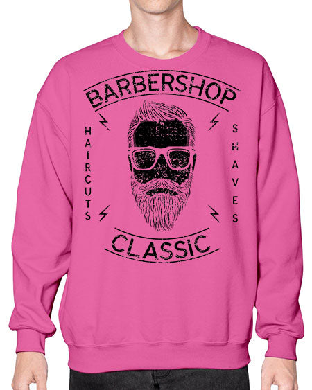 barber shop classic588# - barber- Sweatshirt - Crew