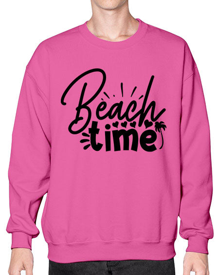 beach time Style 108# - summer- Sweatshirt - Crew