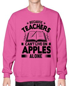 because teacher 19# - teacher- Sweatshirt - Crew