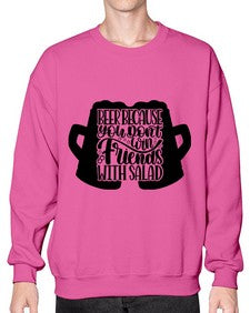 beer because you dont win 641# - beer- Sweatshirt - Crew