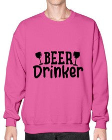 beer drinker 46# - beer- Sweatshirt - Crew