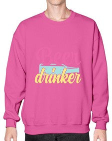 beer drinker 47# - beer- Sweatshirt - Crew