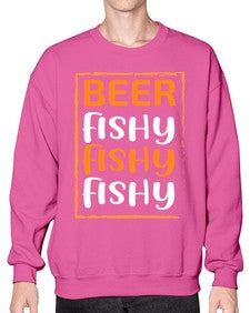 beer fishy fishy fishy 645# - beer- Sweatshirt - Crew