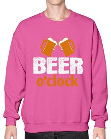 beer oclock 661# - beer- Sweatshirt - Crew