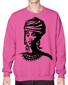 black women - queen 53# - black girls or women- Sweatshirt - Crew