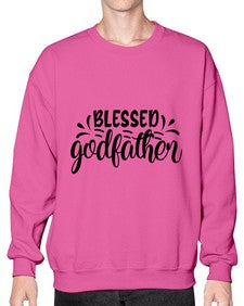 blessed godfather 101# - god parent- Sweatshirt - Crew