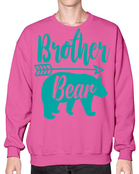 brother bear 69# - bears - animals- Sweatshirt - Crew