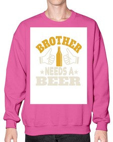 camping and beer thats why i am here 712# - beer- Sweatshirt - Crew