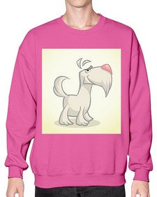 cartoon dog 2# - cartoon animals- Sweatshirt - Crew