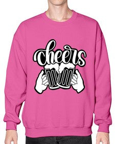 cheers 722# - beer- Sweatshirt - Crew