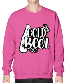 cold beer 871# - beer- Sweatshirt - Crew