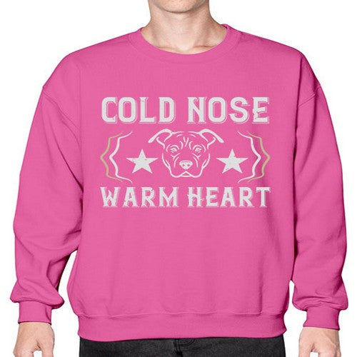 cold nose warm heart Style 48# - dogs- Sweatshirt - Crew