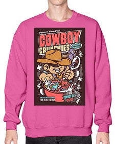cowboy crunchies 345# - western- Sweatshirt - Crew