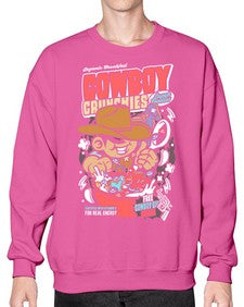 cowboy crunchies 346# - western- Sweatshirt - Crew