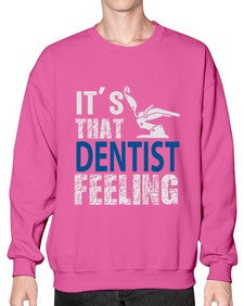 dentist feelingtranspermentpng 697# - dentist- Sweatshirt - Crew