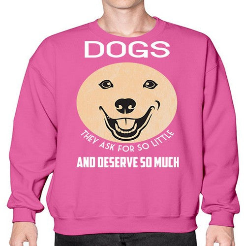 dog 115# - dogs- Sweatshirt - Crew