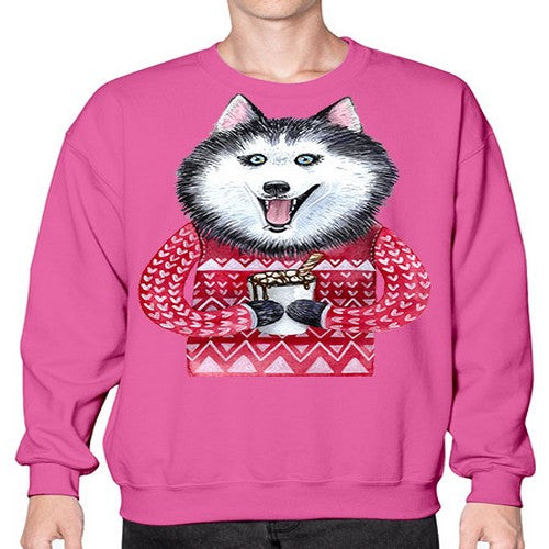 dog 73# - dogs- Sweatshirt - Crew