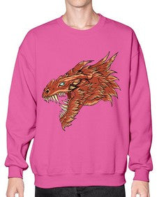 dragon 184# - dragon- Sweatshirt - Crew