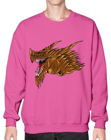 dragon 187# - dragon- Sweatshirt - Crew