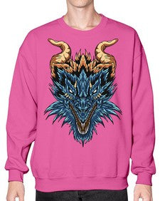 dragon 189# - dragon- Sweatshirt - Crew