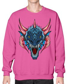 dragon 193# - dragon- Sweatshirt - Crew