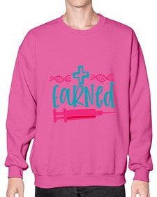 earned Style 733# - nurse- Sweatshirt - Crew