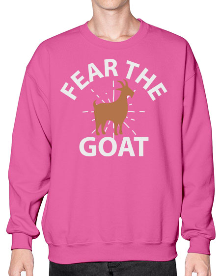 fear the goat Style 4# - goat- Sweatshirt - Crew