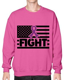 fight 145# - alzheimers- Sweatshirt - Crew