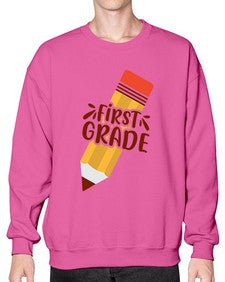 first gradee 162# - first grade- Sweatshirt - Crew
