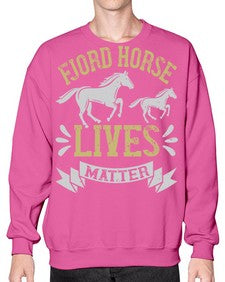 fjord horse lives matter Style 54# - horse- Sweatshirt - Crew