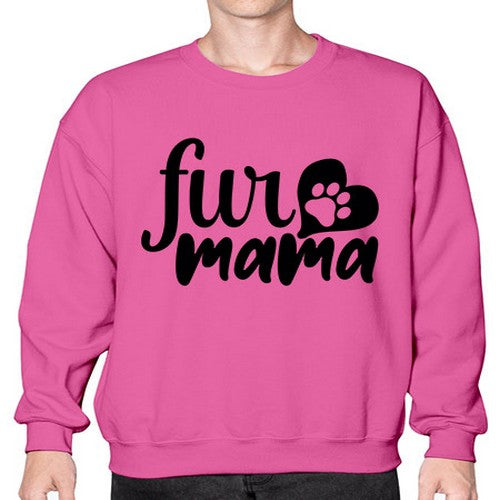 fur mama Style 89# - dogs- Sweatshirt - Crew