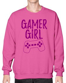 gamer girl 87# - video games- Sweatshirt - Crew