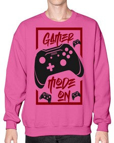 gamer mode on 88# - video games- Sweatshirt - Crew