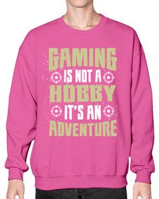 gaming is not a hobby 98# - video games- Sweatshirt - Crew