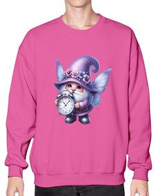 gnome with butterfly 23# - gnome- Sweatshirt - Crew