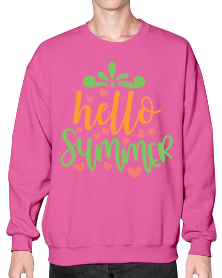 hello summer 97# - summer- Sweatshirt - Crew
