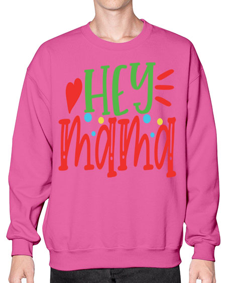 hey mama Style 16# - autism- Sweatshirt - Crew