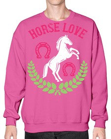 horse love Style 50# - horse- Sweatshirt - Crew