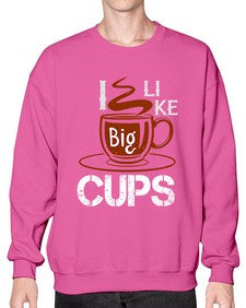 i like big cup 224# - cooking- Sweatshirt - Crew