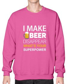 i make beer 1145# - beer- Sweatshirt - Crew