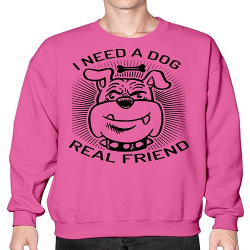 i need a dog 34# - dogs- Sweatshirt - Crew